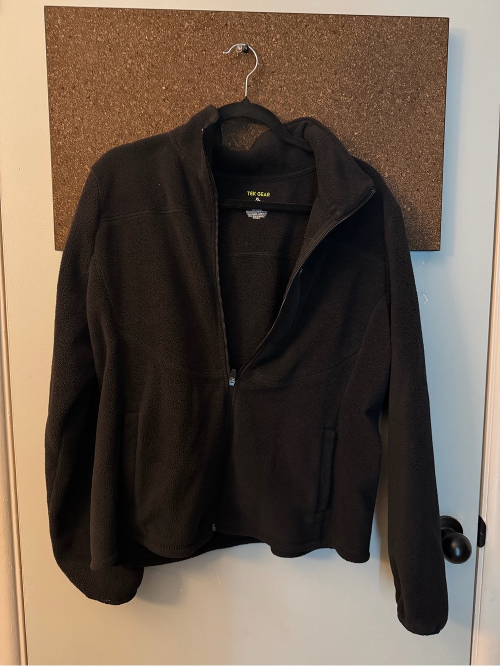 tek gear Black Fleece Full-Zip Jacket